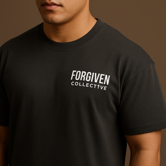 No past to heavy, No sin to deep – Drop Shoulder Streetwear T-Shirt